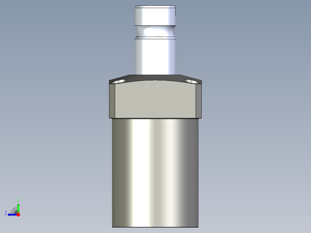 KOSMEKLHS0750-CR-F多系列多零件图纸模型右视图