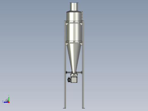 旋风分离器右视缩略图