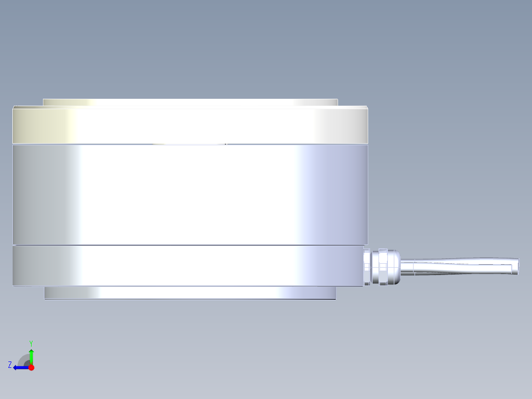 164-040直驱电机右视图