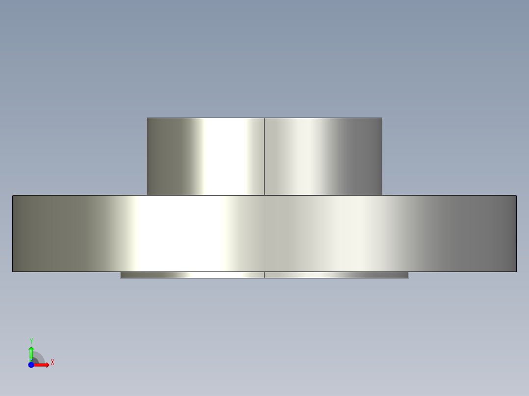 船舶管路系统SeaCor_Flange Vanstone_SOC_37J154015_1.5in前视图