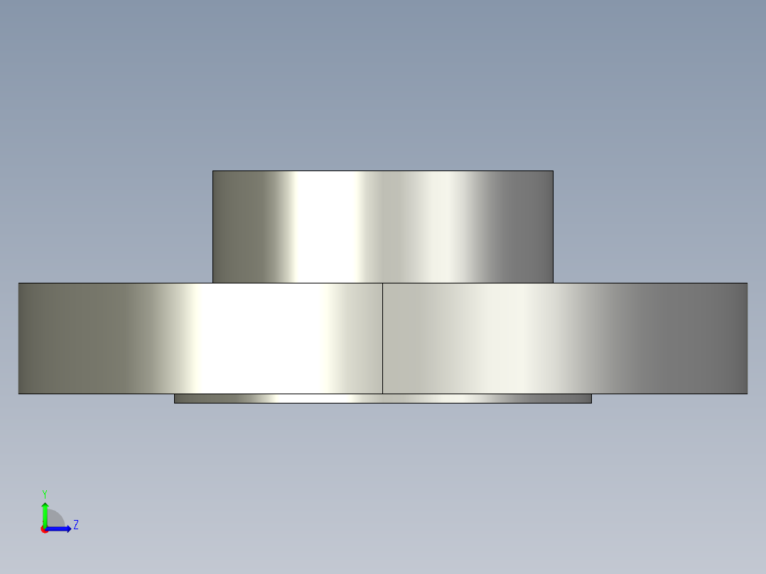 船舶管路系统SeaCor_Flange Vanstone_SOC_37J154015_1.5in左视图