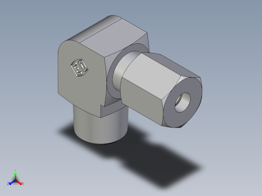 卡套式工业通用硬管接头EO_Male_stud_elbow_WE04LLRCF