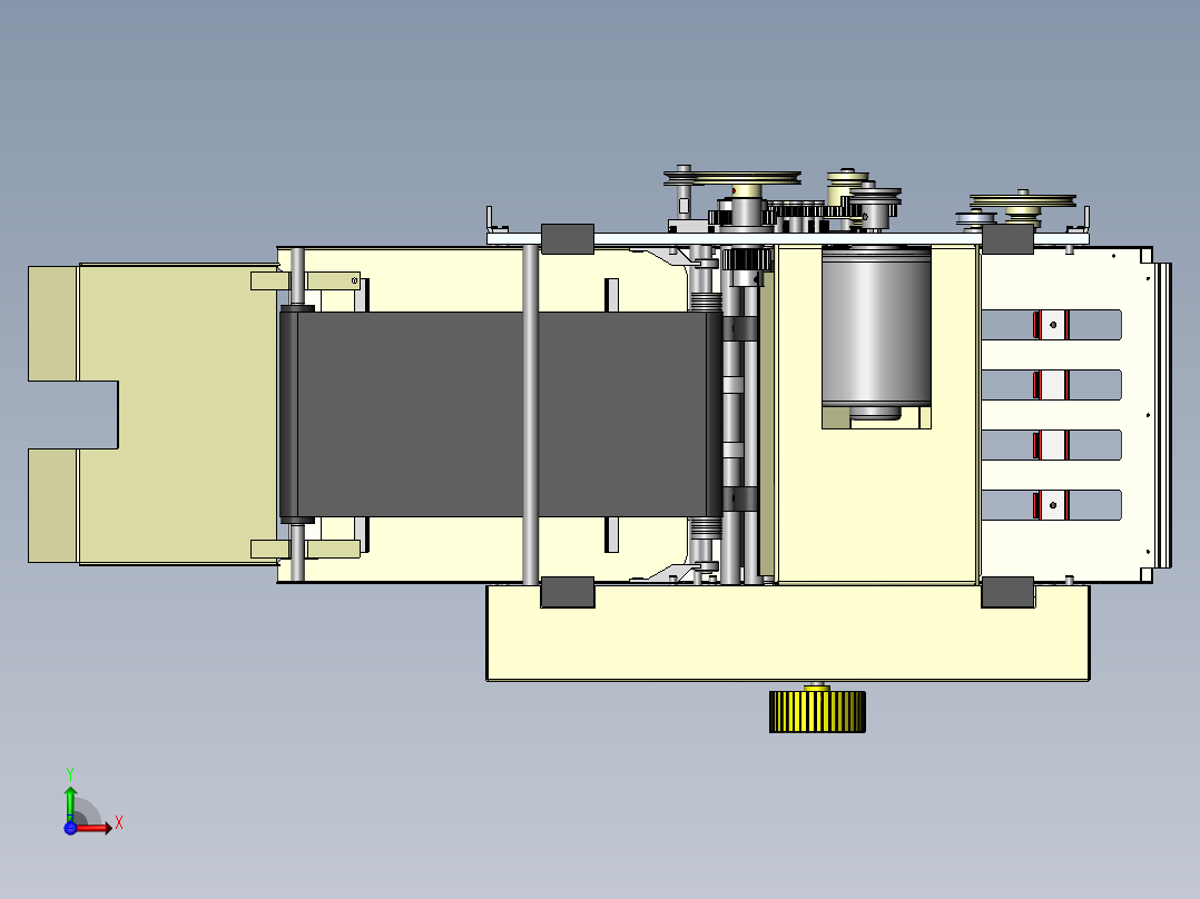 折纸机sw16前视图