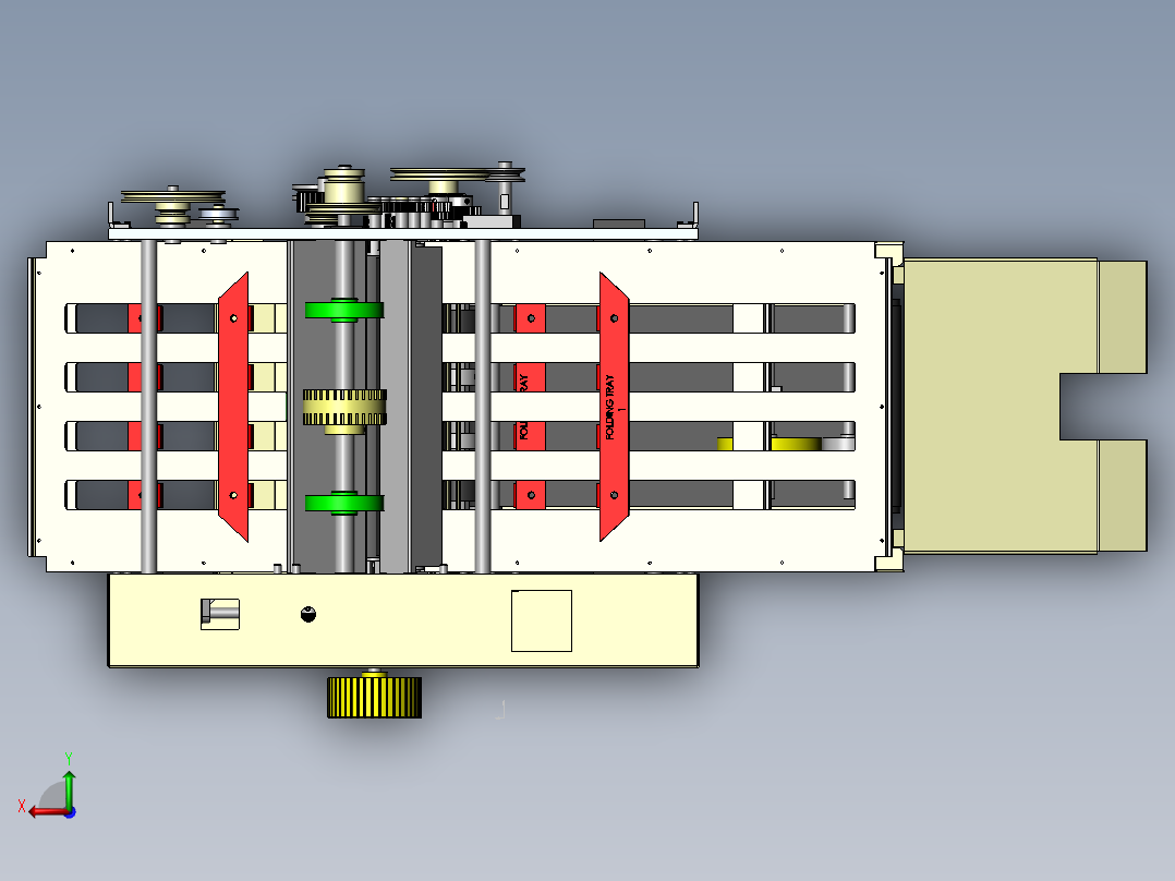 折纸机sw16后视图