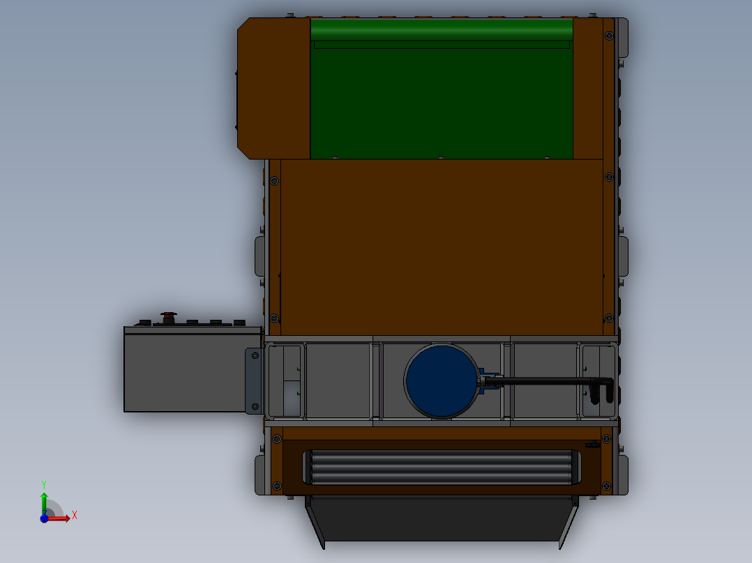 自动切胶机sw21前视图