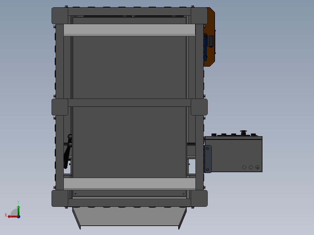 自动切胶机sw21后视图
