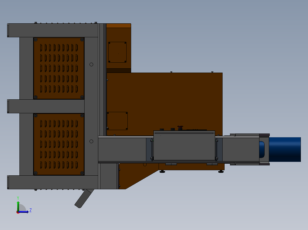 自动切胶机sw21左视图