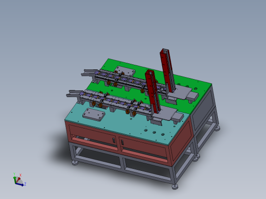 机械去毛刺自动生产sw17可编辑