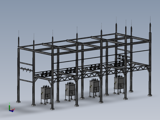 13.8 kV 变电站总装方案