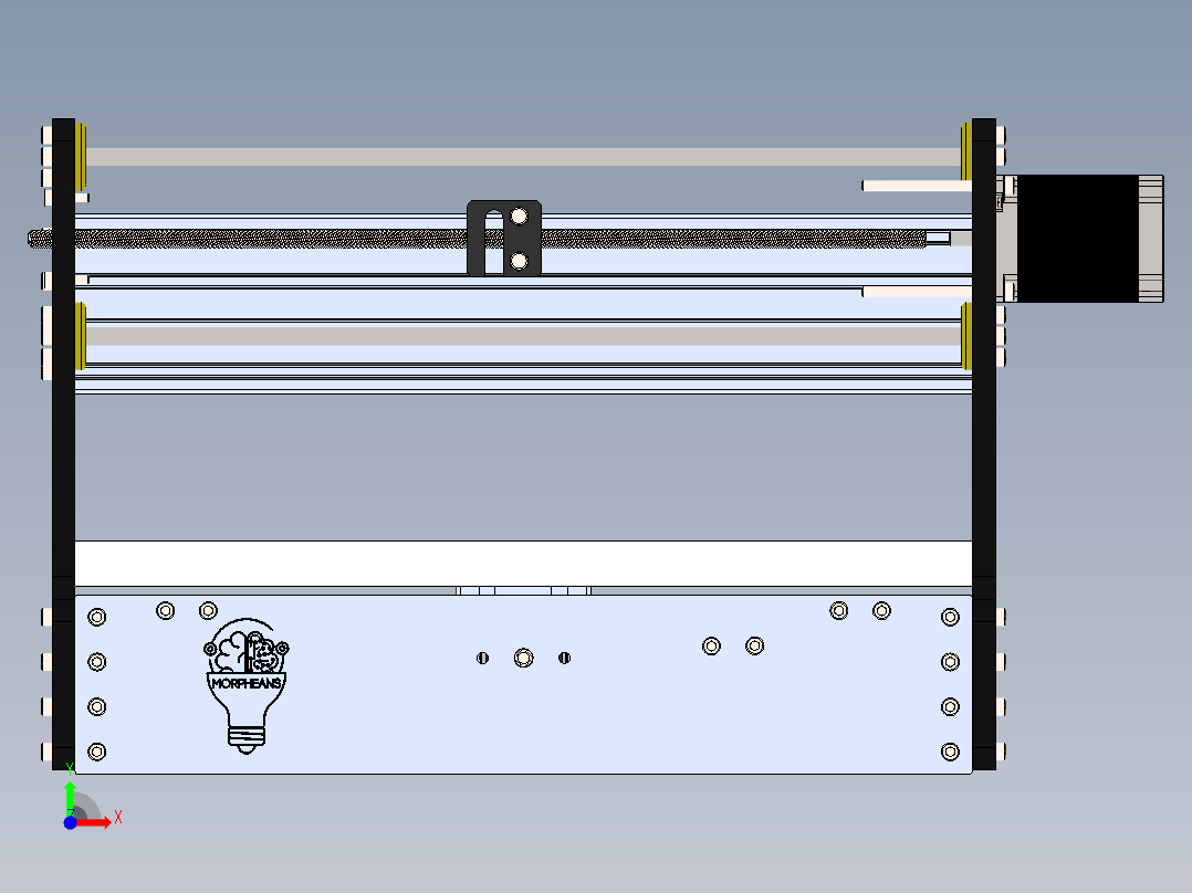 CNC4040v2雕刻机前视图