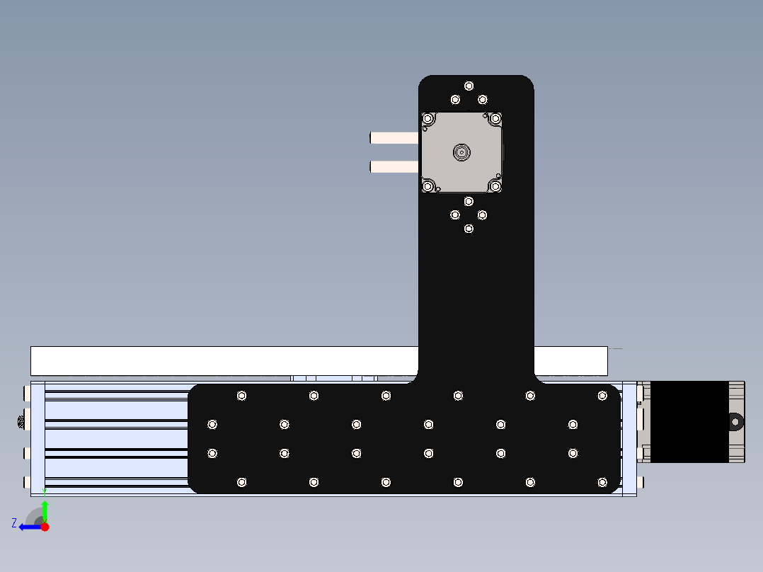 CNC4040v2雕刻机右视图
