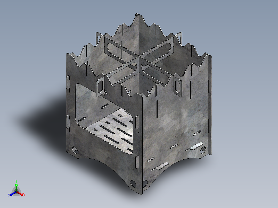 A0002780-取暖炉 (1mm)正等轴测图