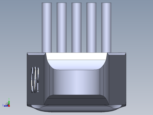 小孩牙刷右视缩略图