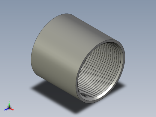 螺纹管管箍-等径直通 DN40