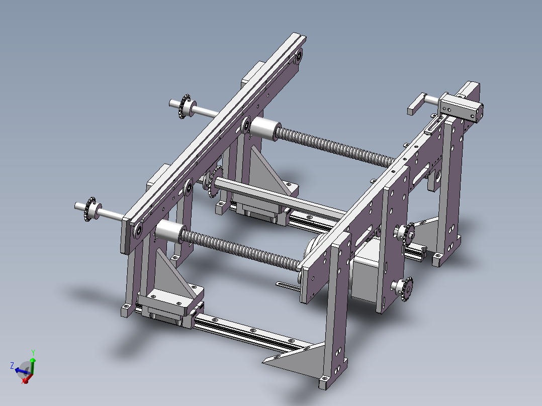 0.6米双带宽度可调输送机