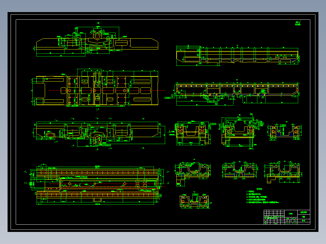 206118-立式加工中心滑座及X向进给系统结构设计【说明书+CAD】