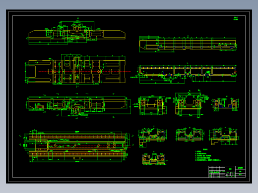 206118-立式加工中心滑座及X向进给系统结构设计【说明书+CAD】