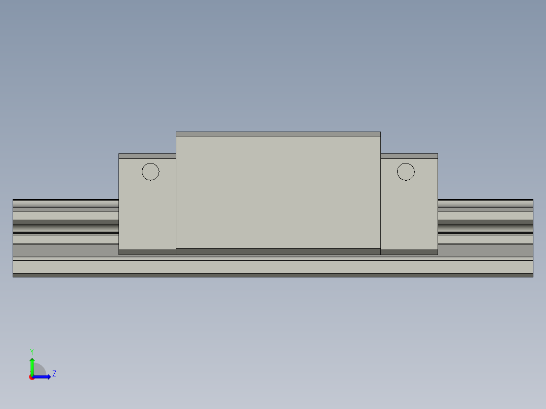 HGH15CA1R100Z0C等距左视图