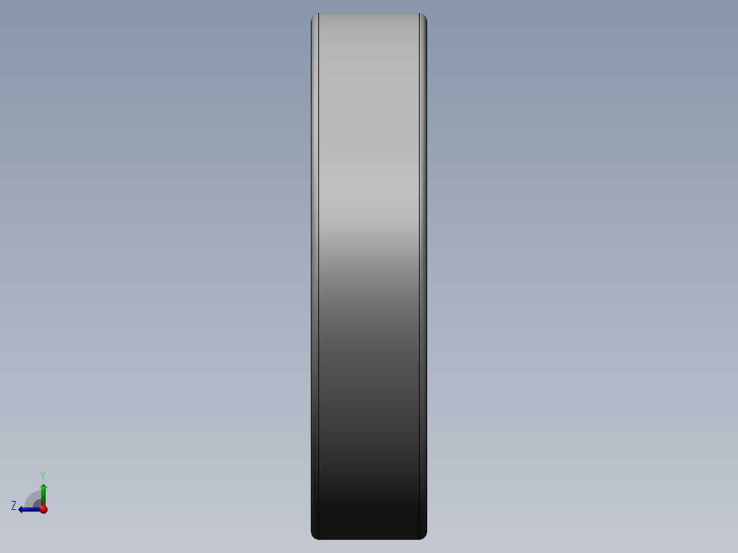 轴承NU_1008_ML_SKF右视图