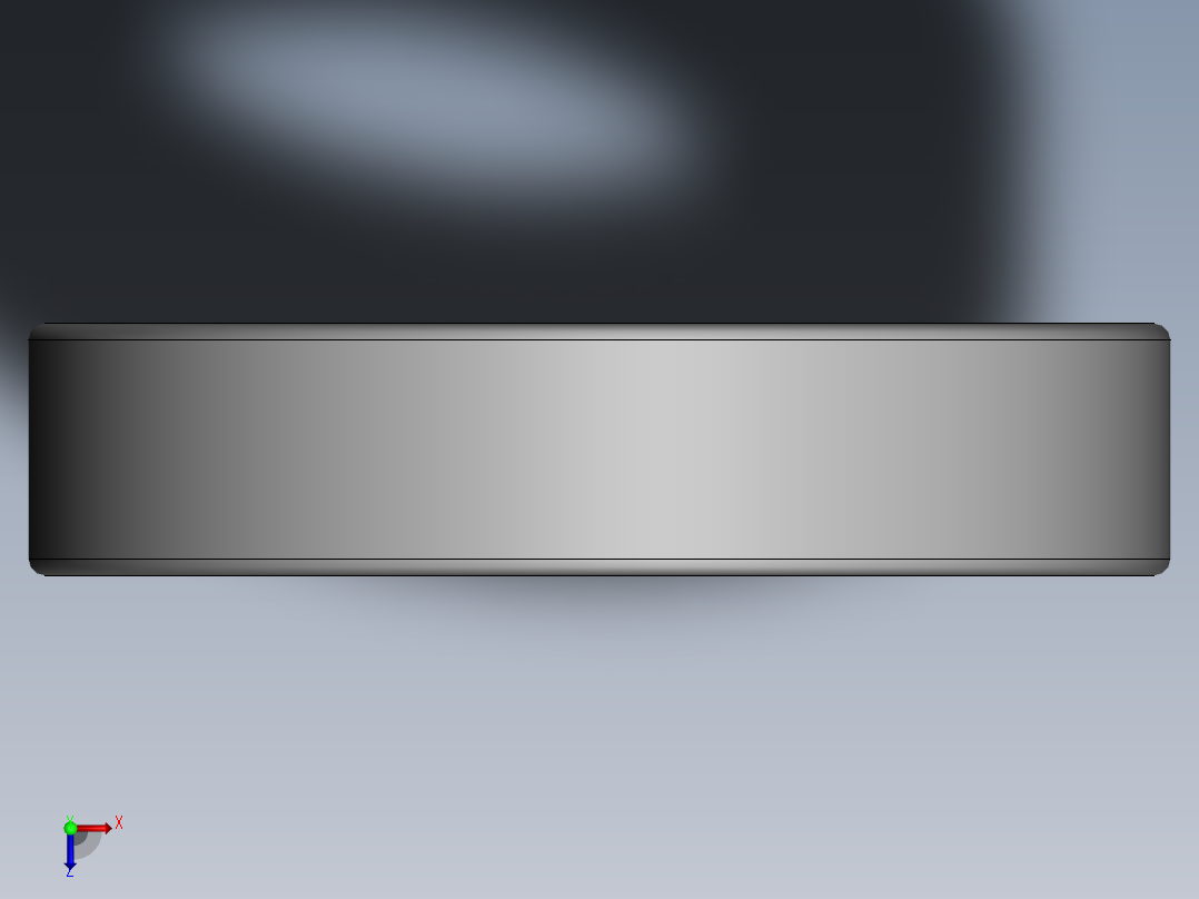 轴承NU_1008_ML_SKF俯视图