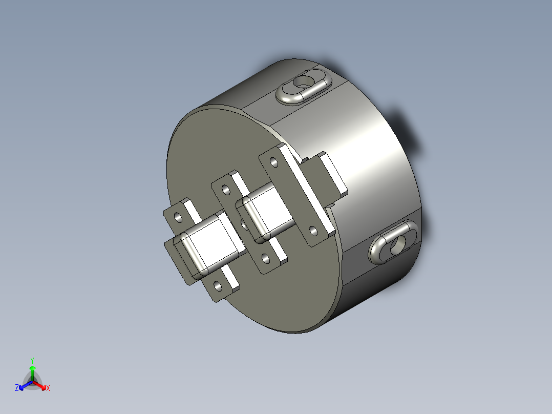 封边机-胶带放置组件-100正等轴测图