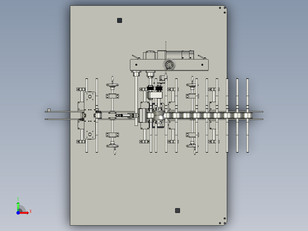 TYKH-01-涂油模块前视图