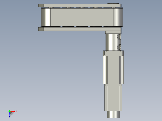 上侧皮带装配俯视缩略图