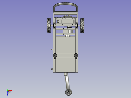 红枣采摘装置俯视缩略图