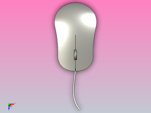 电脑鼠标974俯视缩略图