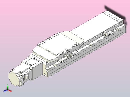 滚珠丝杠直线轴内置导轨TPA-GCR-120-1610C-L200-M-M40-N3