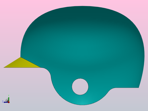 头盔外壳右视缩略图