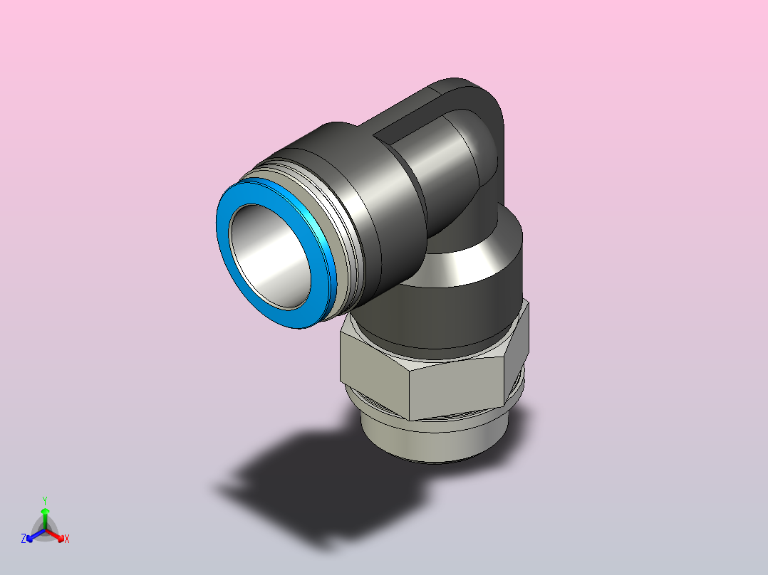 快插接头QSL-G1_2-16-20主视图