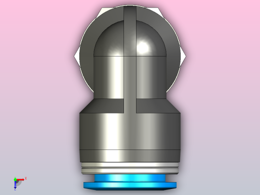 快插接头QSL-G1_2-16-20俯视缩略图