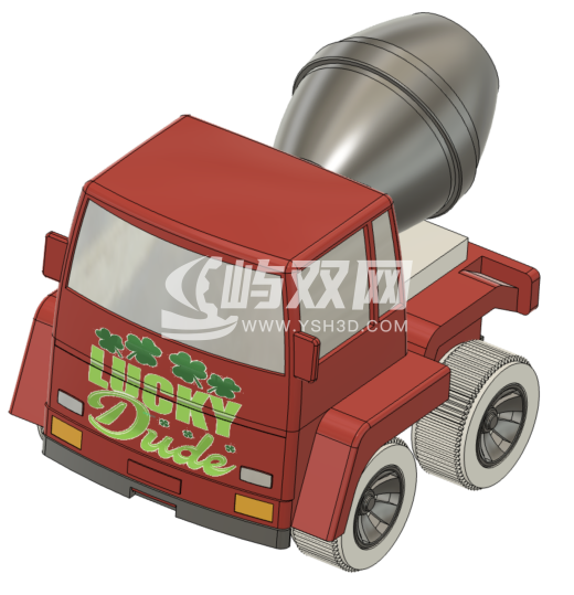 混凝土卡车玩具缩略图