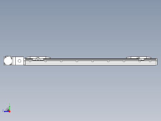 皮带直线轴双滑块型TPA-GCBS-150-P80-L350-QL-M75-N3右视缩略图