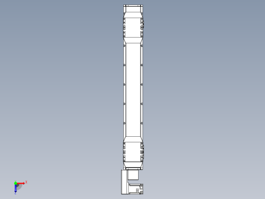 皮带直线轴双滑块型TPA-GCBS-150-P80-L350-QL-M75-N3俯视缩略图