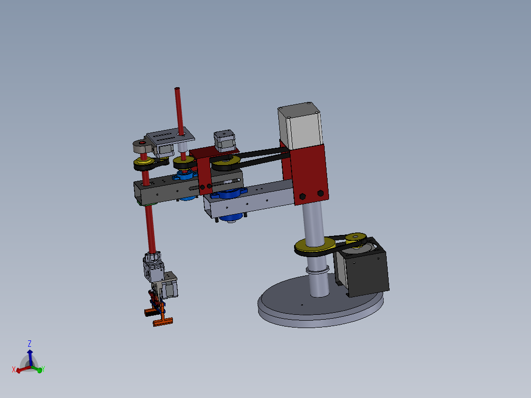 scara-robotic-arm SW STL（包含二维图纸）