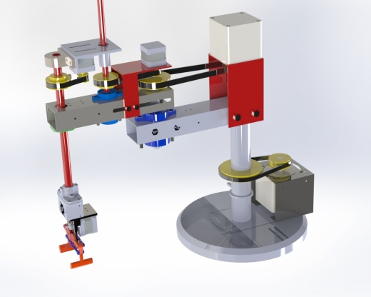 scara-robotic-arm SW STL（包含二维图纸）缩略图