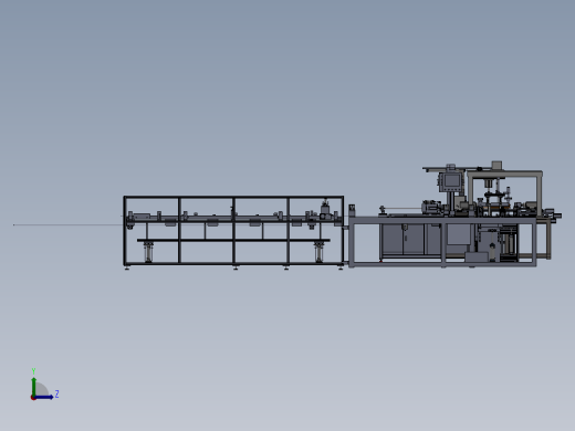 开料倒角一体机sw17可编辑左视缩略图