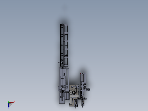 开料倒角一体机sw17可编辑俯视缩略图