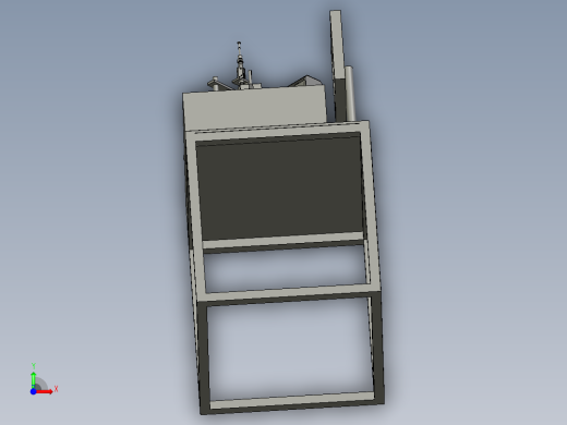 智能笔自动测试机3D模型前视缩略图