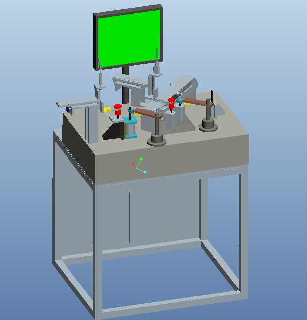 智能笔自动测试机3D模型
