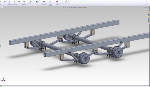 solidworks 挂车悬架缩略图