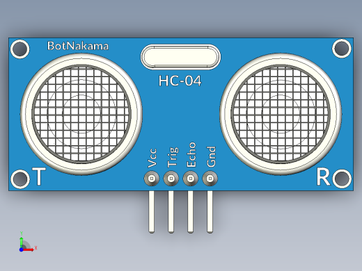 HC-04超声波模块前视缩略图