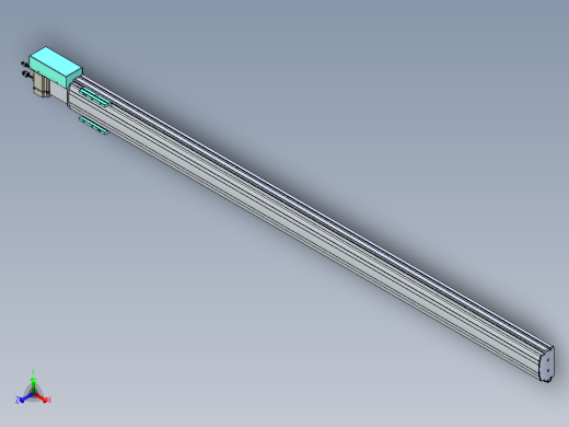 威洛博VBF同步带传动一般环境VBF14-L45-S2250-BR-ZP75-C3正等轴测缩略图