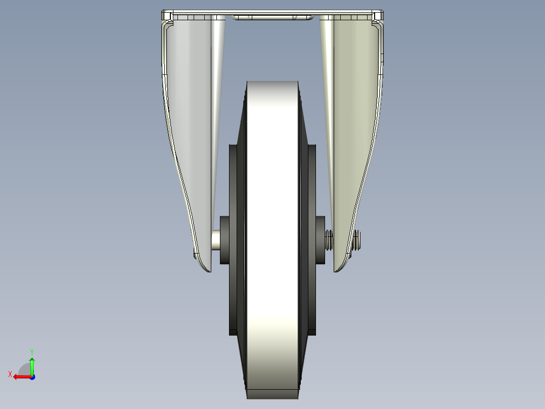 型材-KJN 259793 125MM WHEEL后视图