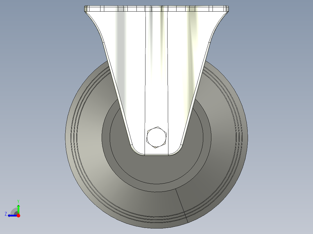 型材-KJN 259793 125MM WHEEL右视图