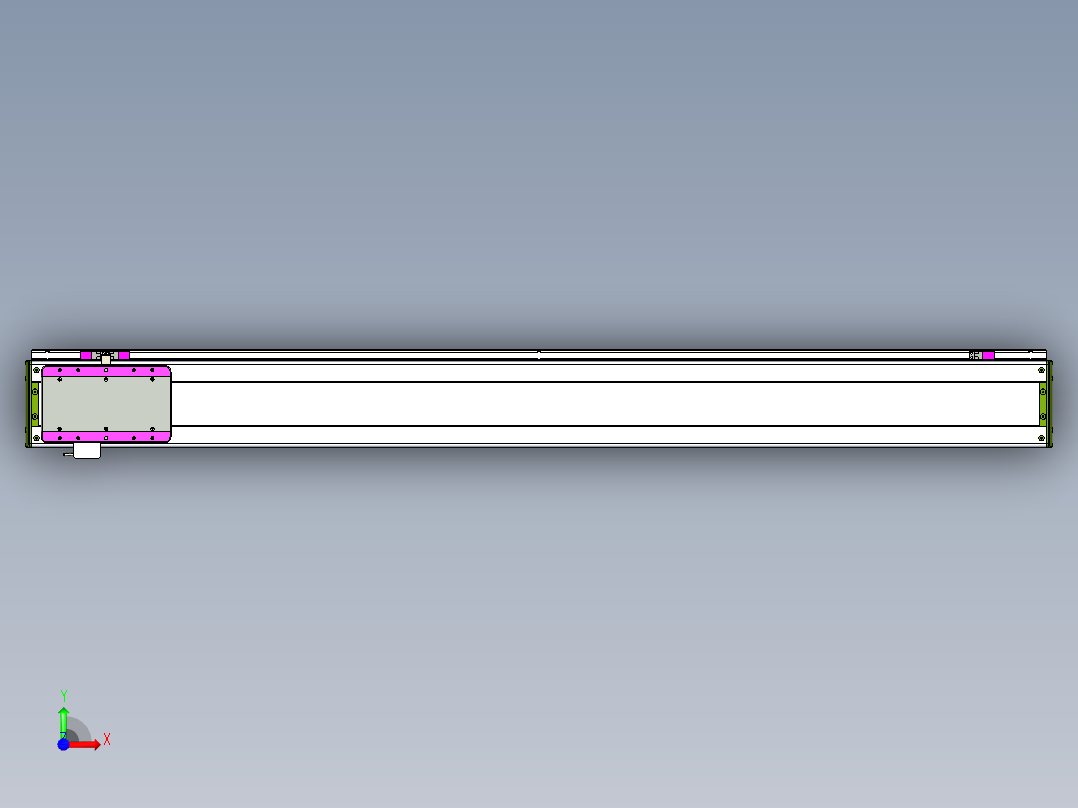 威洛博LC系列3d模型模组LC14S2Y-S1400前视图