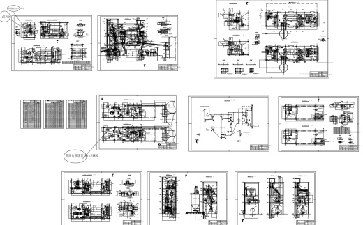 某水泥厂水泥粉磨及输送系统CAD套图设计缩略图