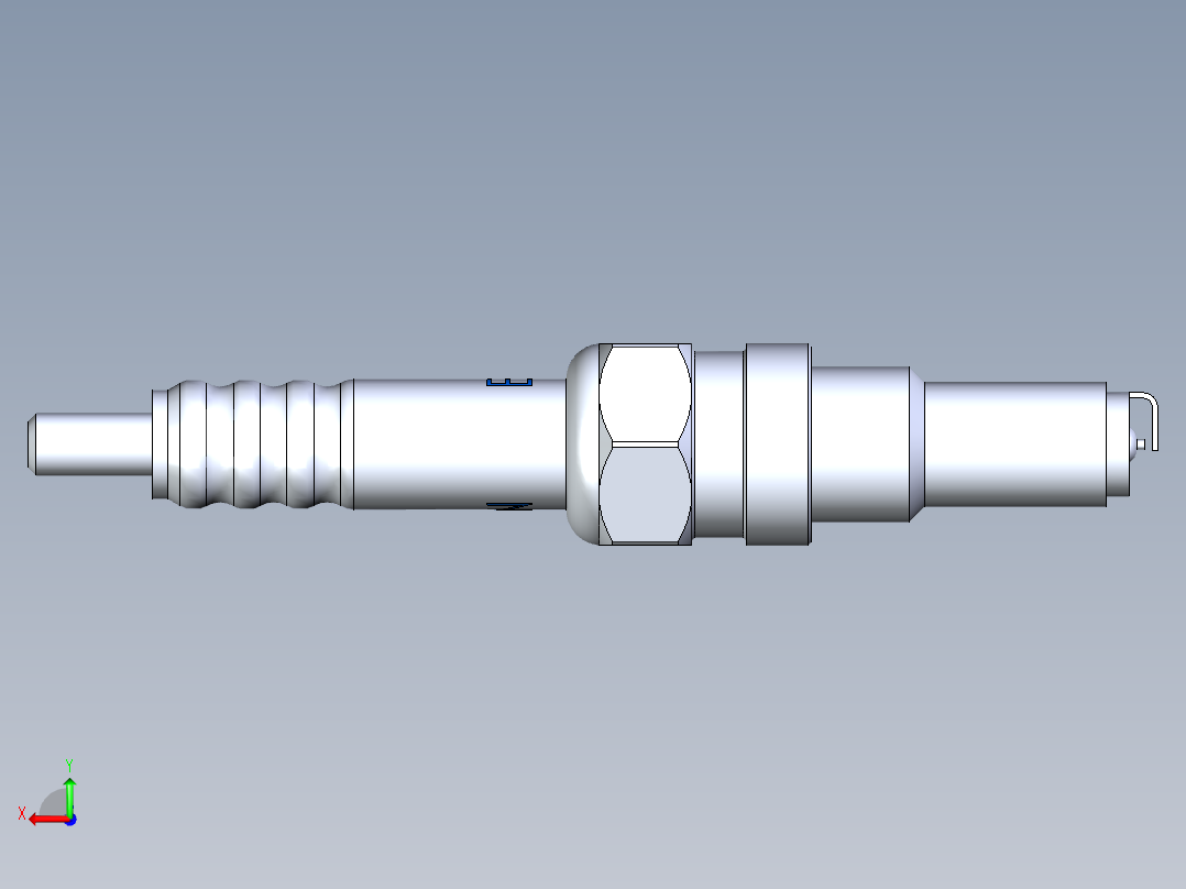 NKG er8eh火花塞后视图